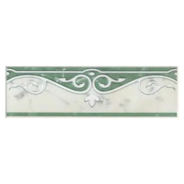 Brau decorativ faianta baie / bucatarie Florencia Verde 8 x 25