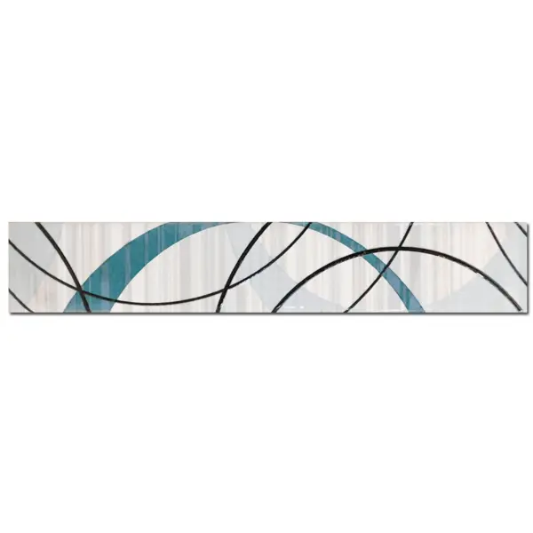 Brau decorativ faianta baie / bucatarie Living Pop Azul 5 x 31.6