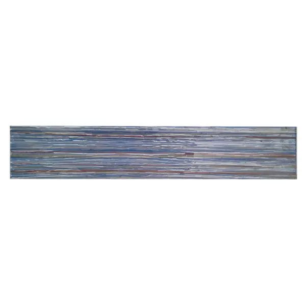 Brau decorativ faianta baie / bucatarie Wallpaper Blue 7 x 40