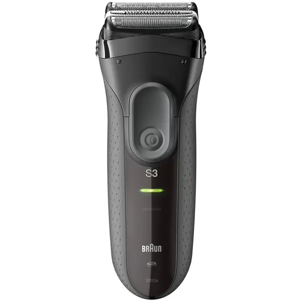 BRAUN Aparat de ras electric Braun 3000BT Shave & Style 3 in 1, Trimmer, 5 accesorii de tuns, Gri
