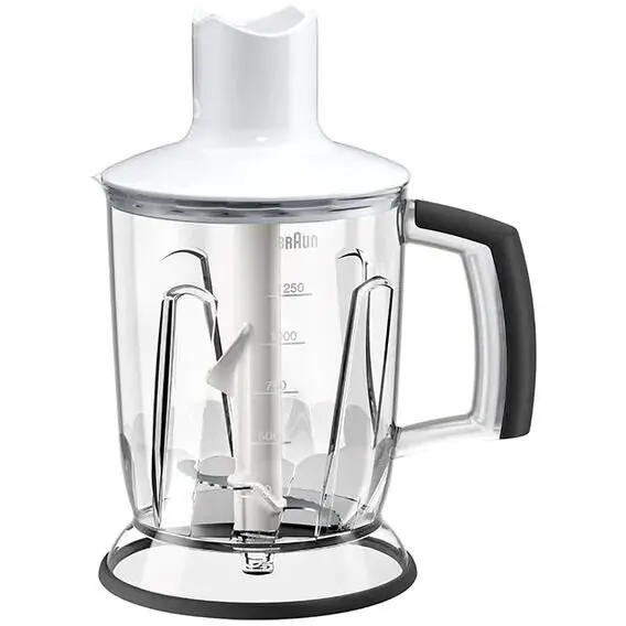 BRAUN Blender pentru mixer vertical Braun, MQ40WH, 1.25l, Sistem EasyClick, Alb