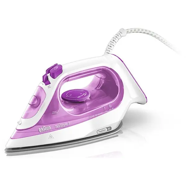 BRAUN Fier de calcat cu abur Braun SI3030PU, 2300W, Violet/Alb