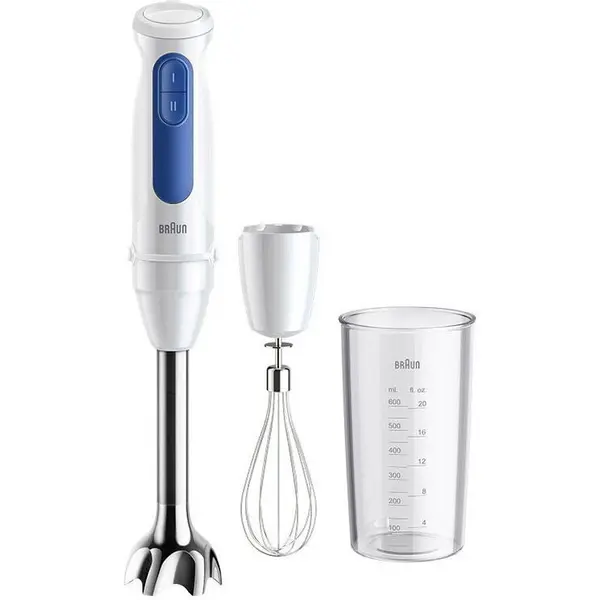 BRAUN Mixer vertical Braun MQ30051M, 900W, 2 viteze, Tel, Pahar gradat 600ml, Alb