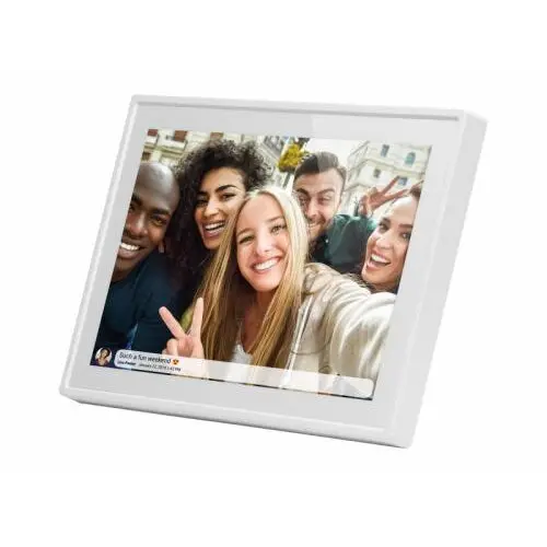 BRAUN Rama foto digitala Braun DigiFrame 1019 Wifi (10.1/16:10), Alb
