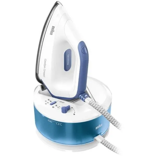 BRAUN Statie de calcat Braun CareStyle Compact IS2143BL, alb/albastru