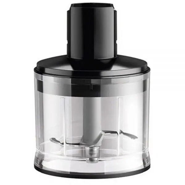 BRAUN Tocator BRAUN MultiQuick MQS230BK, Capacitate 500ml, Sistem EasyClick Plus, Usor de asamblat, Baza anti-alunecare, Fara BPA, DW Safe (fara capac), Negru