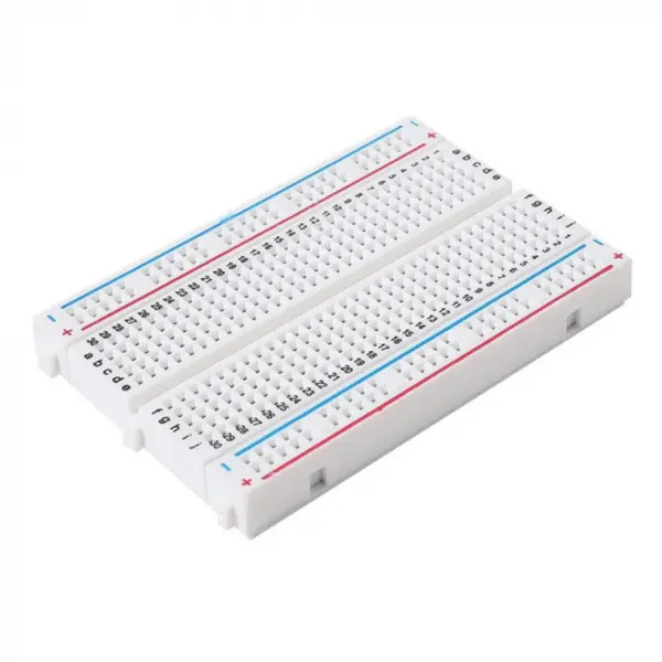 Breadboard 400 puncte pentru montaje electronice rapide