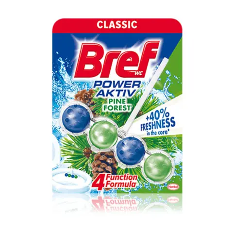 Bref Odorizant WC, 50 g, Power Aktiv Pine Forest