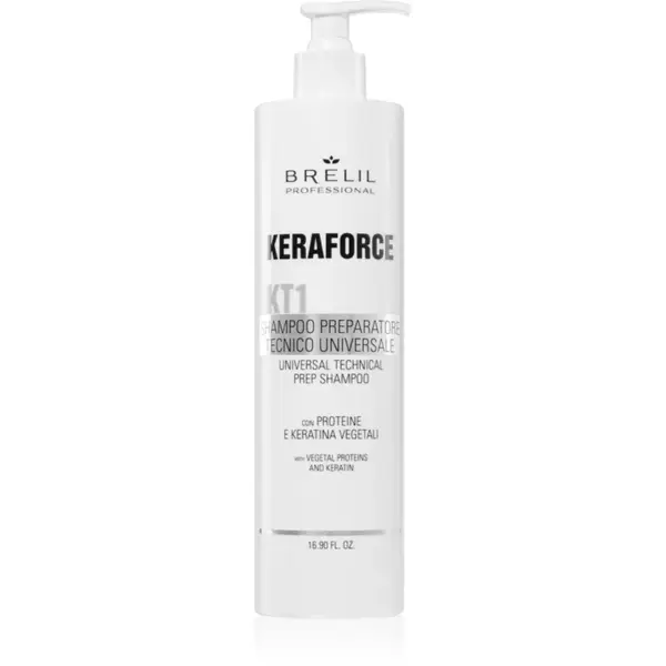 Brelil Professional Keraforce tratament pre-sampon pentru toate tipurile de păr 500 ml
