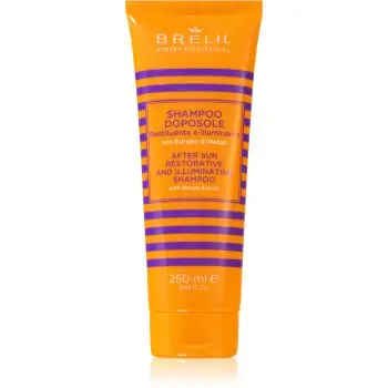 Brelil Professional Solaire After Sun Shampoo sampon hranitor pentru parul deteriorat de efectele solare , clor si sare