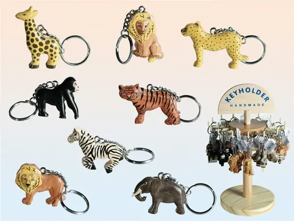 Breloc animale salbatice | Out of the blue