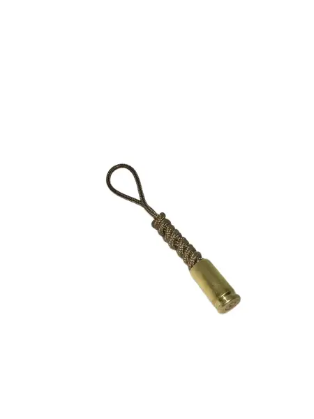 Breloc / Căpăt Fermoar Paracord Talon Cartuș Glonț Micro Coyote - Default Title