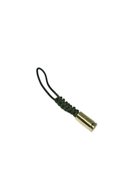 Breloc / Căpăt Fermoar Paracord Talon Cartuș Glonț Micro Olive - Default Title