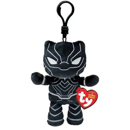 Breloc de plus Beanie Babies Marvel (Negru)
