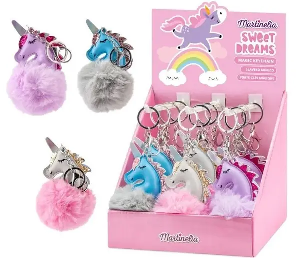 Breloc de pluș Martinelia - Unicorn, asortiment