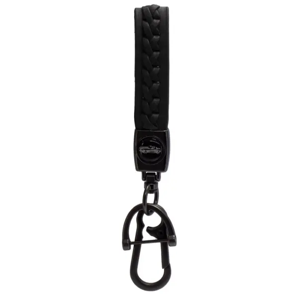Breloc din Piele si Carabina, Multicolor