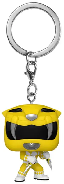 Breloc Funko Pocket POP! Television: Mighty Morphin Power Rangers - Yellow Ranger