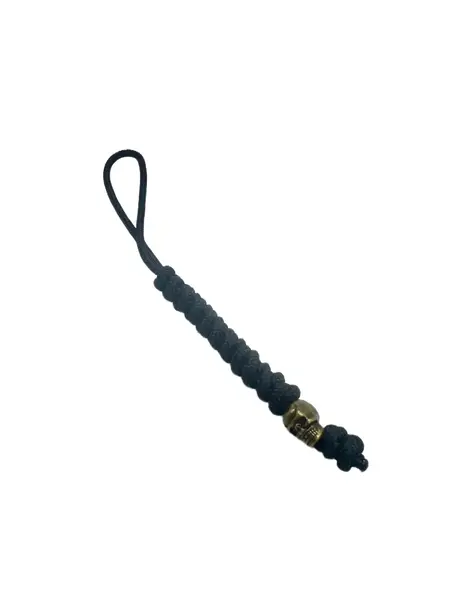 Breloc / Lanyard Paracord Talon Skull Micro Negru - Default Title
