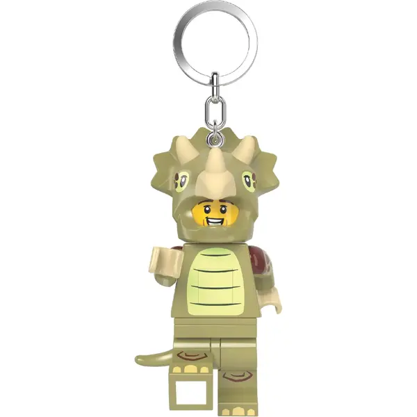 Breloc Light-Up LEGO - Triceratops