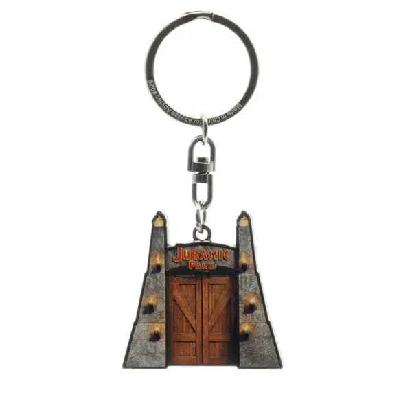 Breloc Metal Jurassic Park - Gates