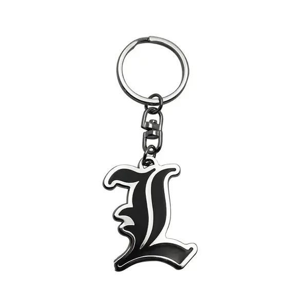Breloc Metalic Death Note L Symbol