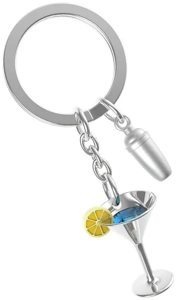 Breloc Metalmorphose - Cocktail Glass