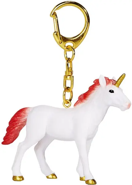 Breloc Mojo - unicorn, rosu