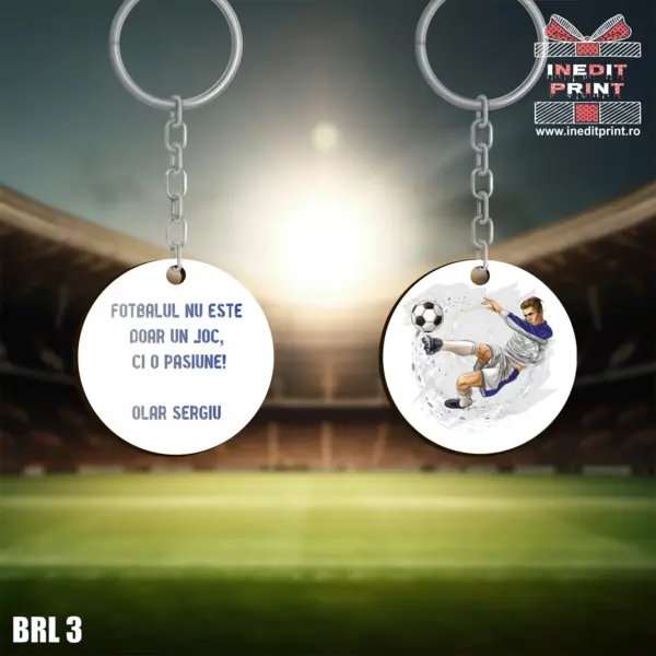Breloc personalizat cu nume BRL3