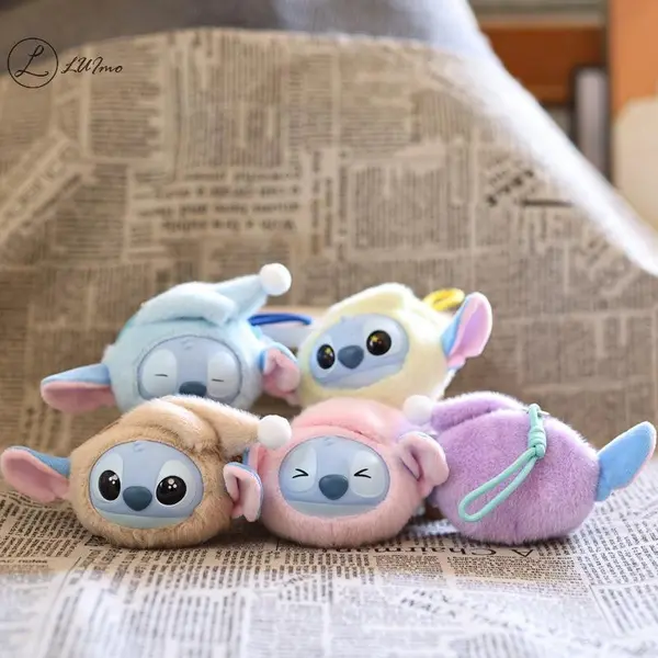 Breloc portofel plus figurina adorabila - model pufos colorat