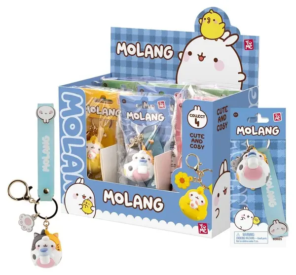 Breloc YuMe Animation: Molang, Animal Costume Series, sortiment