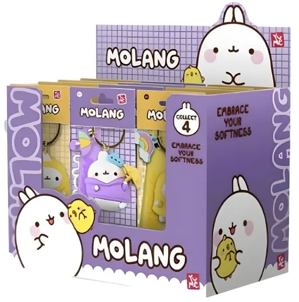 Breloc YuMe Animation: Molang, Weather Series, sortiment