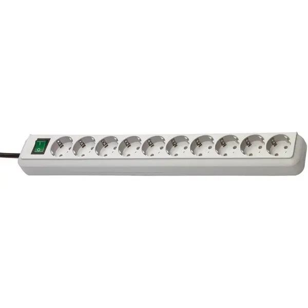 Brennenstuhl Prelungitor Brennenstuhl Eco-Line 10 prize, 3m H05VV-F 3G1,5 Alb