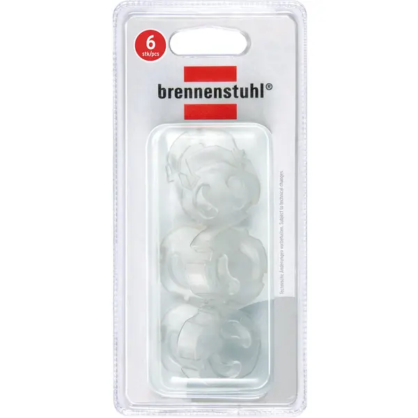 Brennenstuhl Set protectie priza copii Brennenstuhl, protectie transparenta pentru prize, 6 bucati
