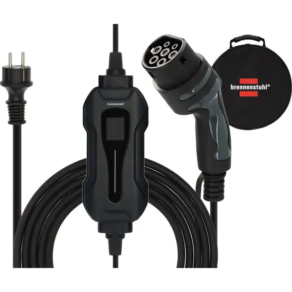 Brennenstuhl Statie de incarcare portabila pentru masini electrice Brennenstuhl EV 1384010, 8m, Type 2, 10A, 2.3kW, IP44, BEV PHEV, Geanta inclusa