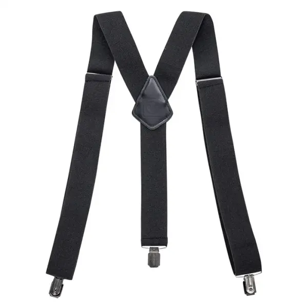 Bretele negre pantaloni din poliester, culoarea negru, Ardon YDERY NEGRU