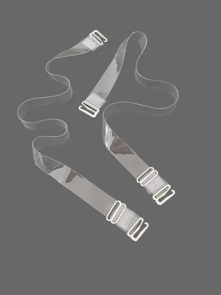 Bretele sutien transparente, 15 mm, Lemila, set trei perechi