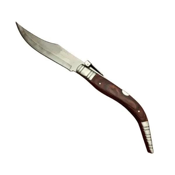 Briceag de vanatoare cricket, lama otel inoxidabil, maro, 50 cm