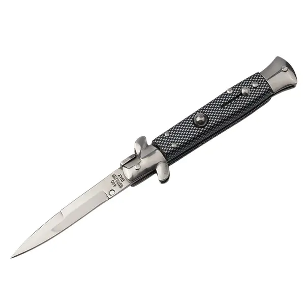 Briceag de vanatoare DEPOX , Italian Stance, otel inoxidabil, 20.5 cm, gri