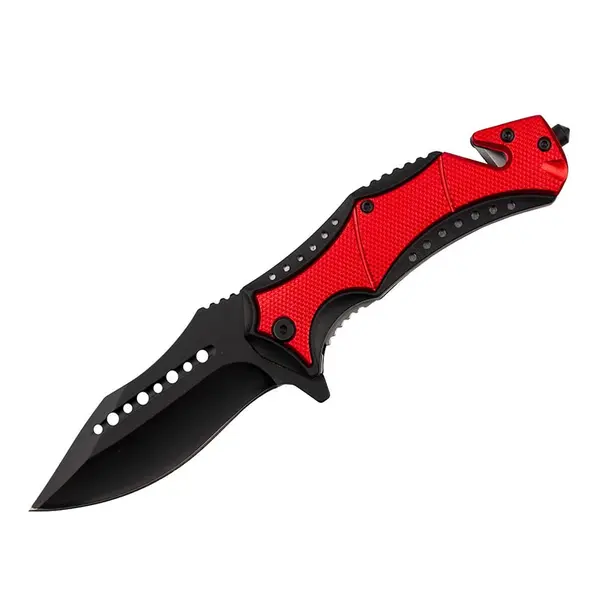 Briceag de vanatoare DEPOX , One Blade, otel inoxidabil, 21.5 cm, negru