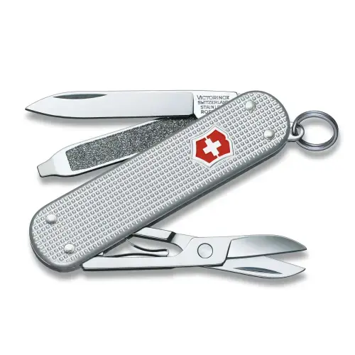 Briceag Victorinox Classic Alox argintiu 0.6221.26