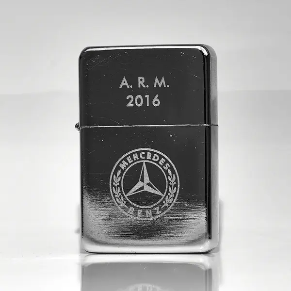 Bricheta Gravata cu logo sau simbol - Tip Zippo