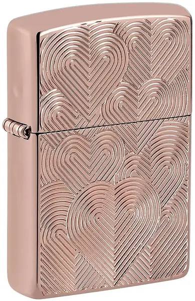 Brichetă Zippo Armor - Hearts Design