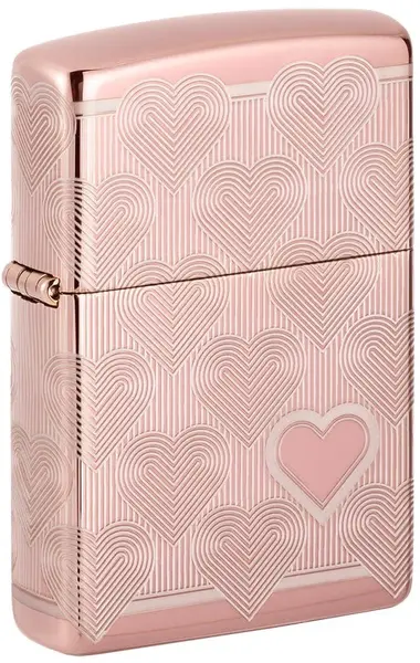 Bricheta Zippo - Heart Design