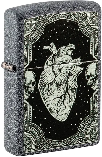 Brichetă Zippo - Heart Design