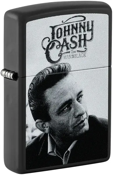 Brichetă Zippo - Johnny Cash, Face