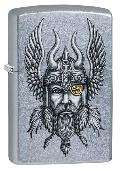Bricheta Zippo Street Chrome, viking