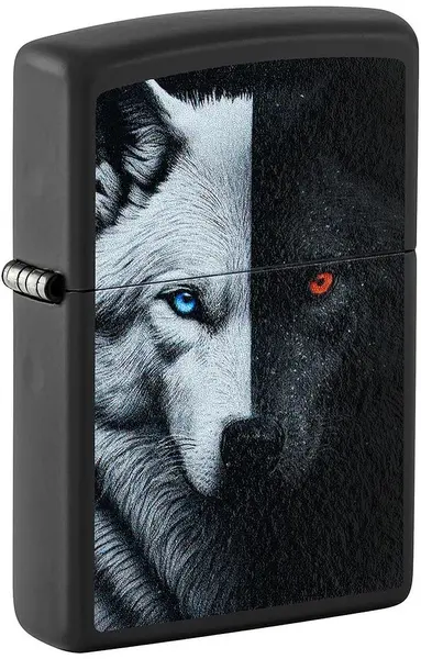 Brichetă Zippo - Two Wolves Design