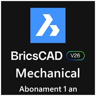 BricsCAD Software BricsCAD Mechanical V26, 1 Utilizator, 1 An, Windows macOS Linux