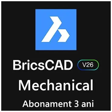 BricsCAD Software BricsCAD Mechanical V26, 1 Utilizator, Abonament 3 Ani