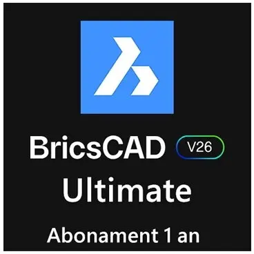 BricsCAD Software BricsCAD Ultimate V26, 1 Utilizator, 1 An